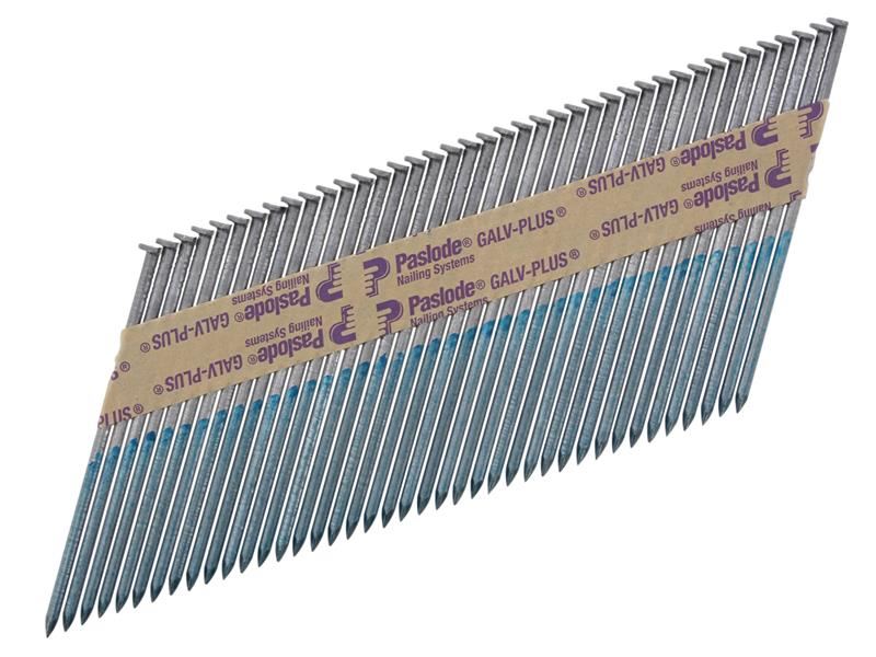 Paslode 3.1 x 90mm IM360 Smooth Nails Galv-Plus  Finish Box of 2200 + 2 Fuel Cells