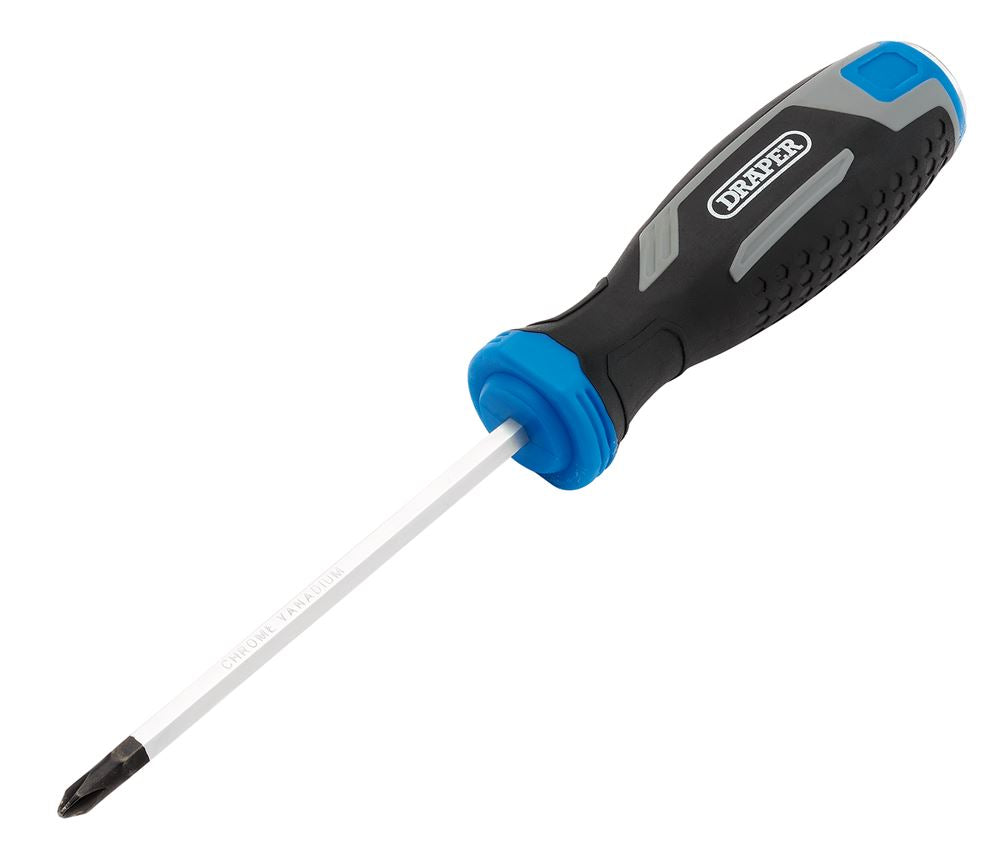 Draper PH1X100MM PHILIPS POUND THRU S Pound Thru Soft Grip Screwdrivers