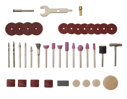 Draper 40PC ACCESSORY SET 13540 Rotary Multi-Tool Accessory Set (40 Piece)