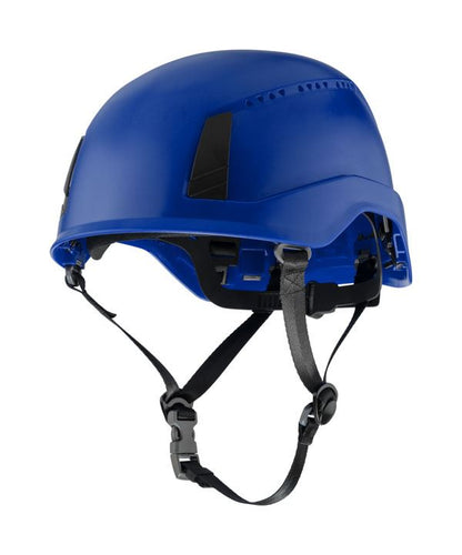 Beeswift Genesis Type 1 Vented Safety Helmet | Blue or White ABS Hard Hat, Single-Button Slider Adjustment, 57 to 64 cm, EN 397:2025