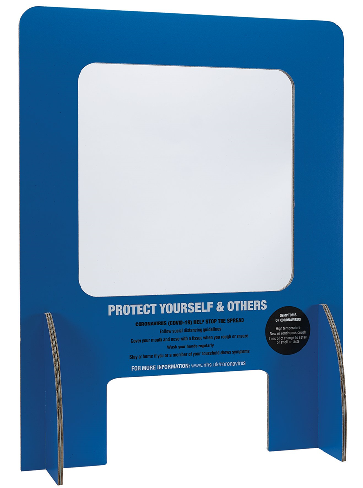 Draper COUNTER TOP SNEEZE GUARD 600MM 32026 Sneeze Guard