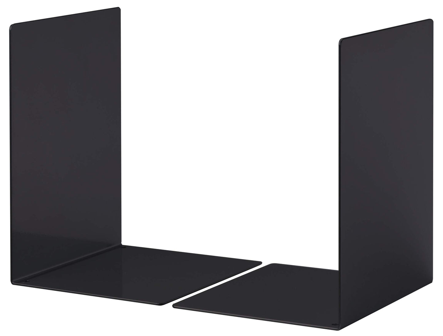 Durable Premium Heavy Duty Large Metal Shelf Bookends | 2 Pack