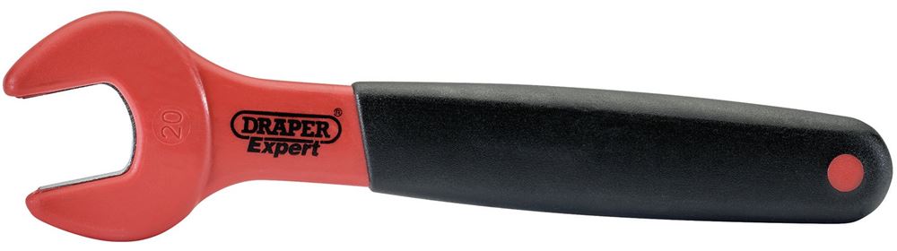 Draper 20MM OPEN END VDE SPANNER 99478 VDE Approved Fully Insulated Open End Spanners