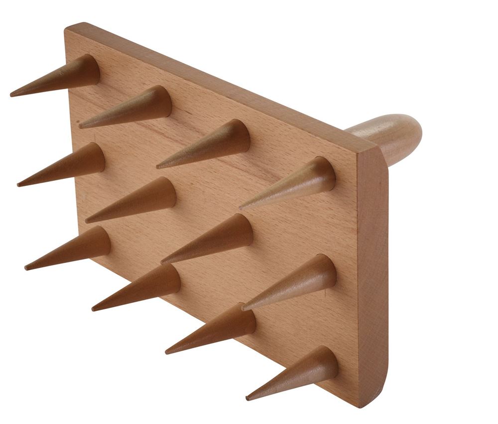 Draper Draper Heritage Wooden Multi-Seed Tray Dibber with 12 Prongs,120mm x 200mm09003 09003 Draper Heritage Wooden Multi-Seed Tray Dibber with 12 Prongs,120mm x 200mm