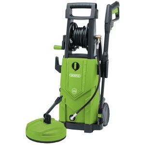 Draper 2200W 165 BAR PRESSURE WASHER 03095 230V Pressure Washer, 2,200W, 165bar, Green