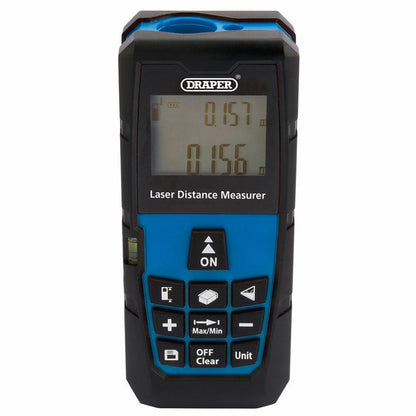 15102 Draper Distance Measurer, 40m LDM-40M Laser Distance Measurers Professional Trade DIY Workshop Garage Use