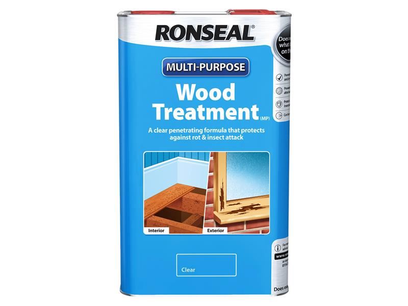 Ronseal 39072 Multi-Purpose Wood Treatment 5 litre