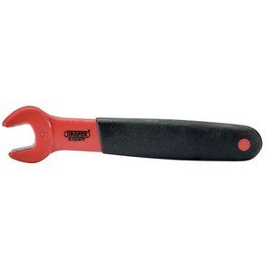 99467 Draper Expert Expert VDE Approved Fully Insulated Open End Spanner, 9mm 8299 Socket 1 Converters Professional Trade DIY Workshop Garage Use