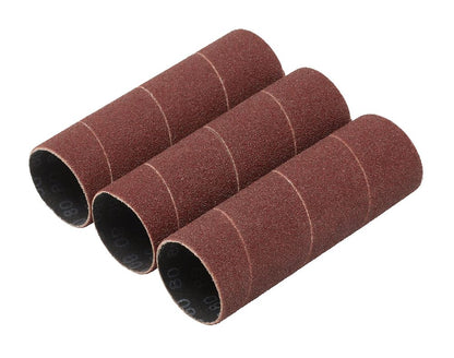 08404 Draper Aluminium Oxide Sanding Sleeves, 38 x 115mm, 80 Grit (Pack of 3) SSAO4 Professional Trade DIY Workshop Garage Use