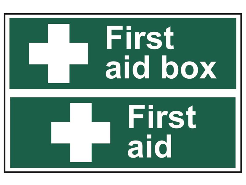 Scan SCA1553 First Aid Box / First Aid - PVC 300 x 200mm |