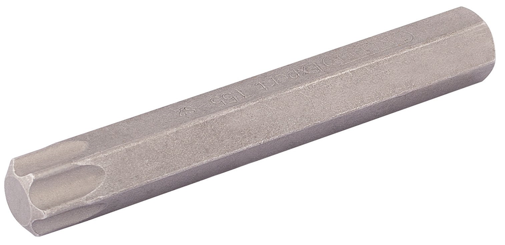 Draper DRAPER TX-STAR BIT T55 X 75MM 33366 Spare 10mm Hex. Insert Bits For Mechanic's Bit Sets