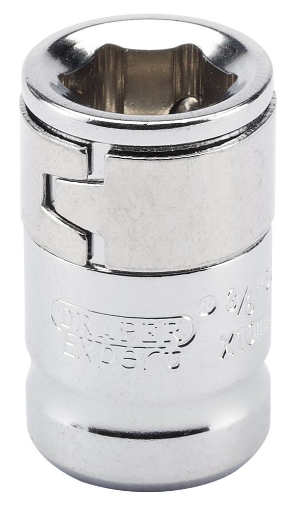Draper BIT HOLDER 10MM HEX X 3/8 SQ. 33369 Spare 10mm Hex. Insert Bits For Mechanic's Bit Sets