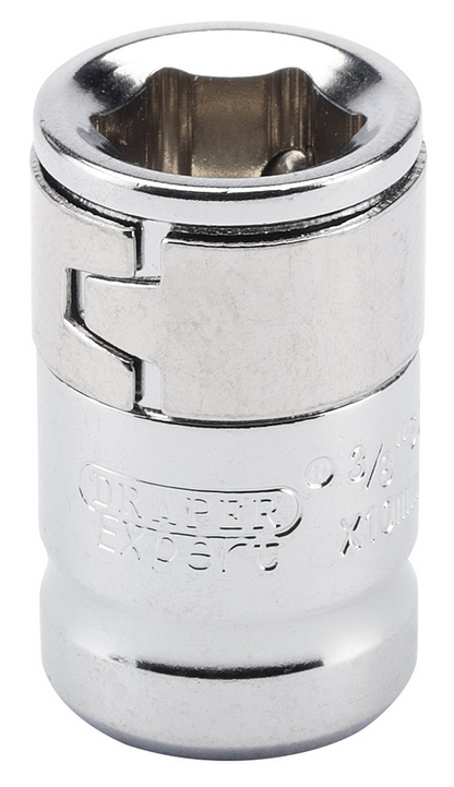 Draper BIT HOLDER 10MM HEX X 3/8 SQ. 33369 Spare 10mm Hex. Insert Bits For Mechanic's Bit Sets