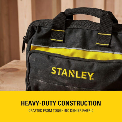 STANLEY 1-93-330 Tool Bag 30cm 12in Heavy Duty Zip Storage Carry Case