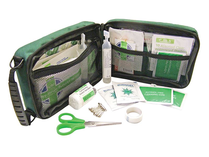 Scan SCAFAKGP Household & Burns First Aid Kit, 45 Piece |