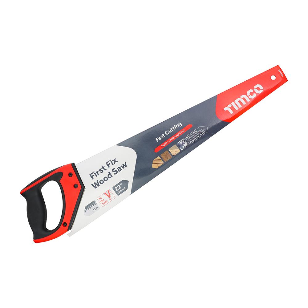 MOQ - TIMCO First Fix Wood Saw 22" Pack 1