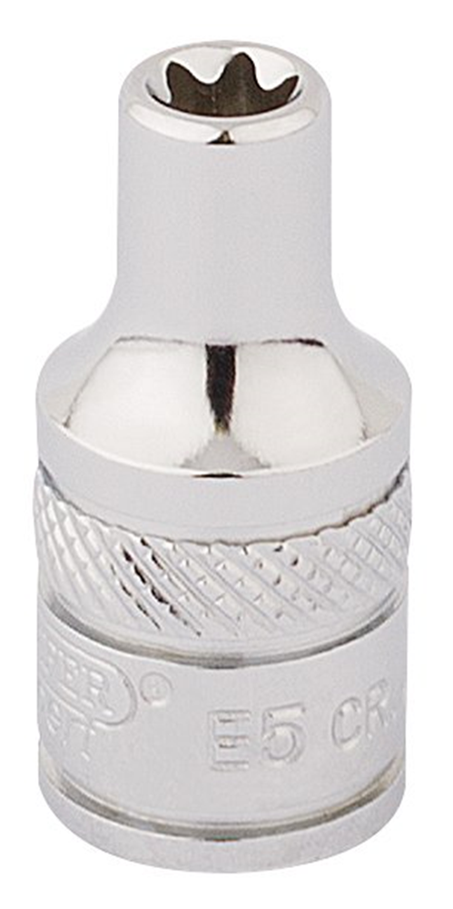 Draper E5 TX-STAR SOC.1/4DR.(PACKED) 34052 1/4" Sq. Dr. Draper TX-STARÂ® Sockets
