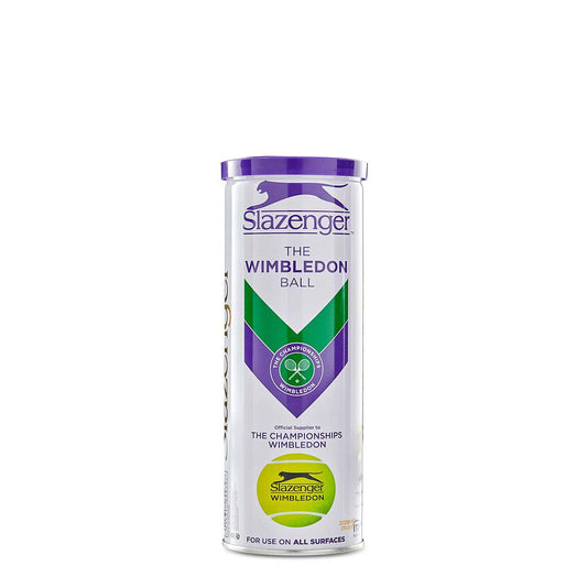 Slazenger Wimbledon Tennis Balls  Tube of 3