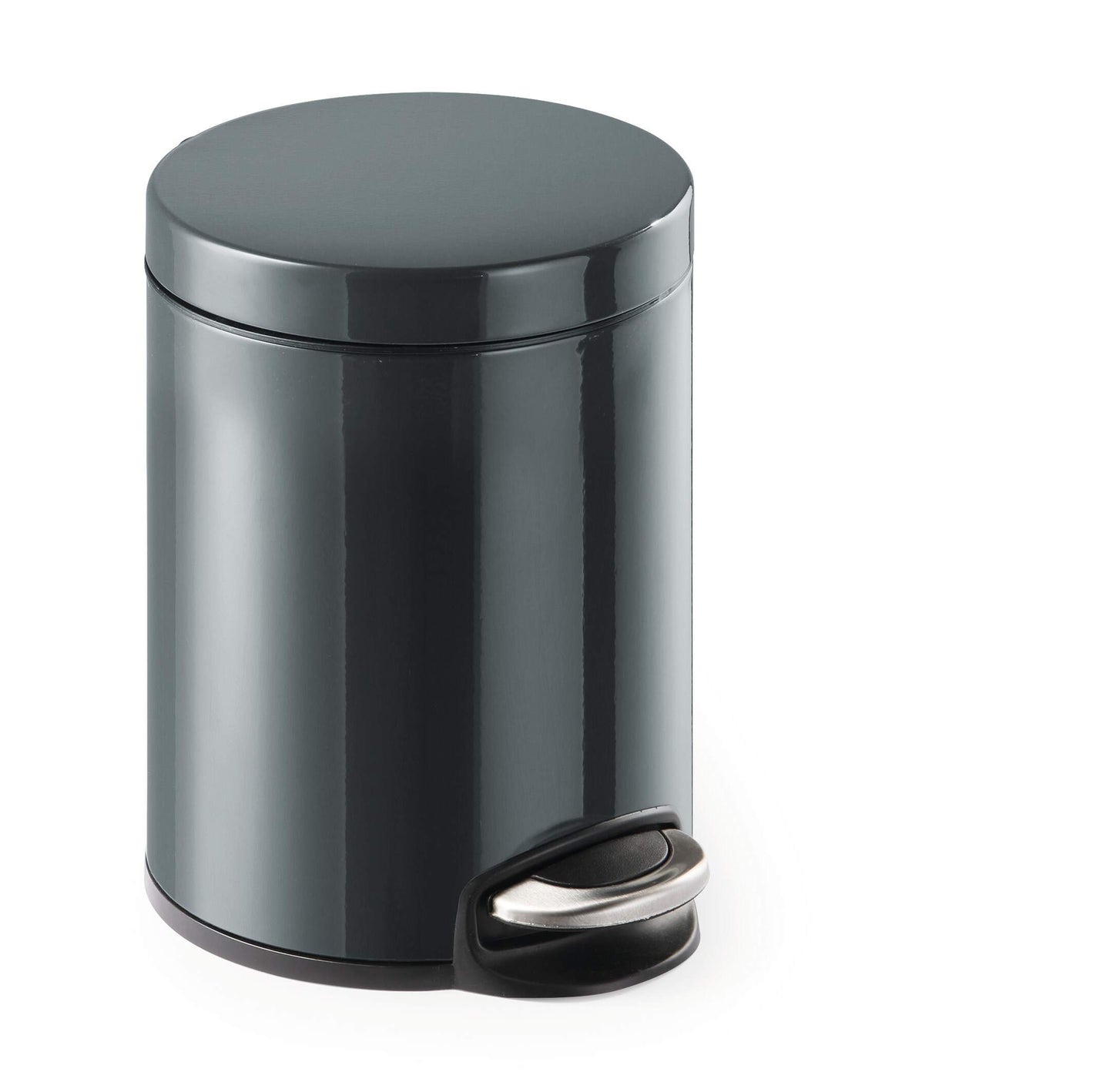 Durable Pedal Bin Metal | 5 Litre | Charcoal Grey