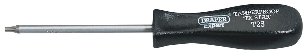 Draper T25X100TX-TAMPERPROOF S/D-PKD 34117 Mechanic's Pattern Draper TX-STARÂ® Security Drivers