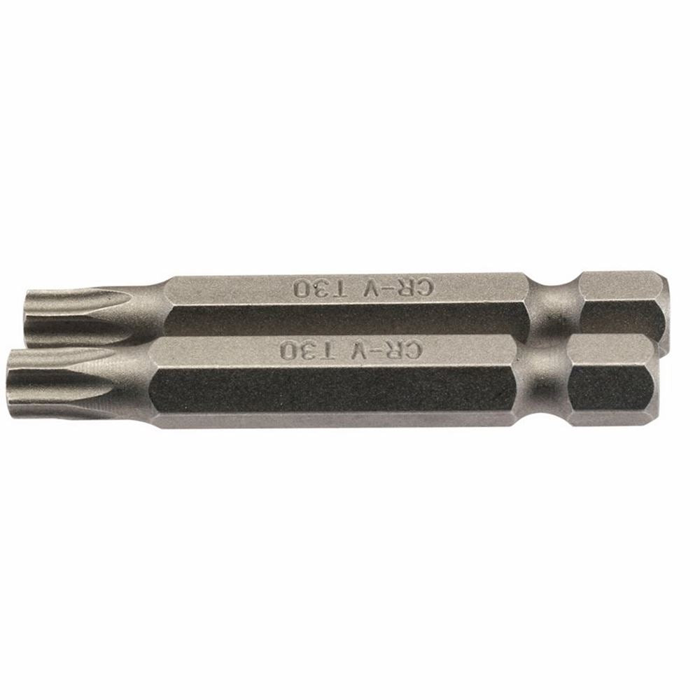 Draper 2PC 50MM T30 S/D BIT 66491 1/4" hex. Draper TX-STARÂ® E Shank Insert Bits