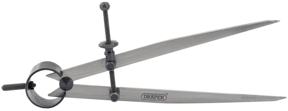 Draper SPRING DIVIDERS 150MM PCKD 34196 Spring Dividers, 150mm