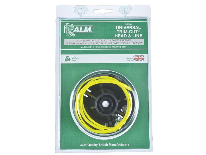 ALM GP006 GP006 Trimmer Cut Head & Lines to Suit Ryobi Toro McCulloch Trimmers