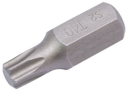 Draper DRAPER TX-STAR BIT T40 X 30MM 33353 Spare 10mm Hex. Insert Bits For Mechanic's Bit Sets