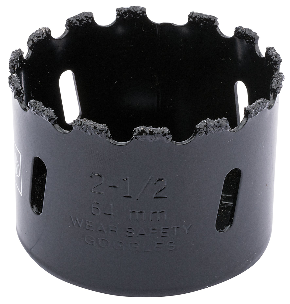 Draper TUNGSTEN CAR.GRITH.SAW 64MM 34951 Tungsten Carbide Grit Hole Saws