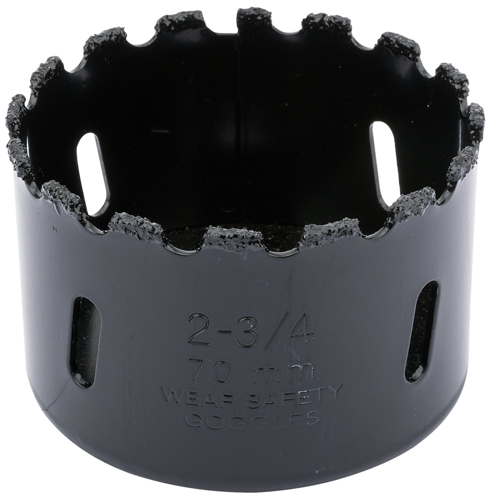 Draper TUNGSTEN CAR.GRITH.SAW 70MM 34952 Tungsten Carbide Grit Hole Saws