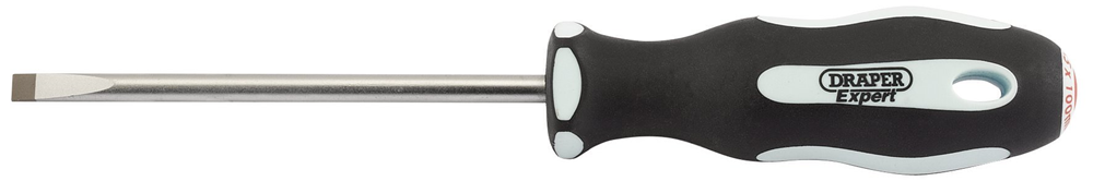 Draper 100X5.5MM PAR TIP S/DRIVER PKD 34973 Soft Grip Plain Slot Parallel Tip Screwdrivers