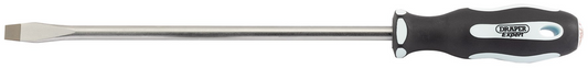 Draper 10X250MM PLAINSLOT S/DRIVER P 34981 Soft Grip Plain Slot Screwdrivers