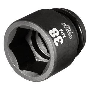 Draper 38MM IMPACT SOCKET 3/4DR 05018 HI-TORQÂ® Metric Impact Sockets, 3/4" Sq. Dr.