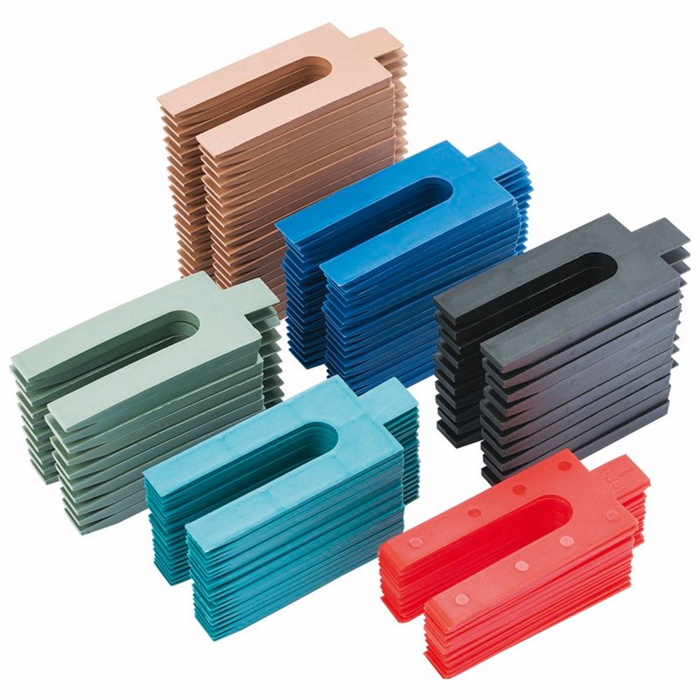 Draper 100PC ASSORTED PLAS. PACKERS 44006 Bag of 100 Plastic Frame Packers