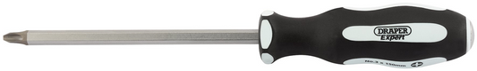 Draper NO.3X150MM POUNDTHRU CROSS S/D 35225 Pound Thru' Cross Slot Soft Grip Screwdrivers