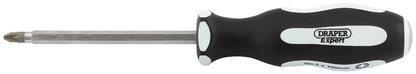 Draper NO.2X100MM POUND THRU PZ S/D 35230 Pound Thru' PZ TYPE Soft Grip Screwdrivers