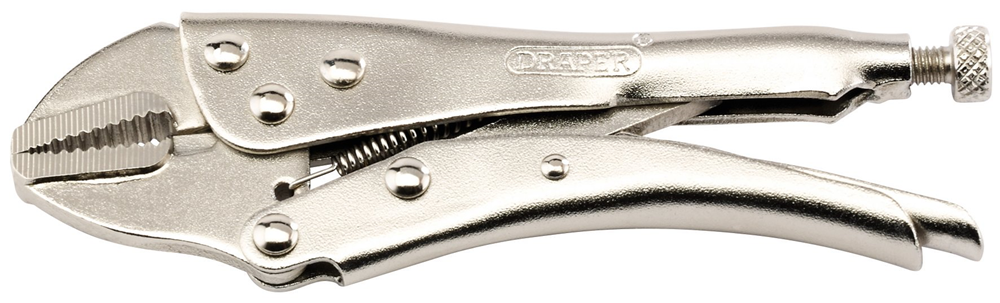 Draper SELF GRIP PLIER-STRAIGHT 140MM 35370 35370 Straight Jaw Self Grip Pliers