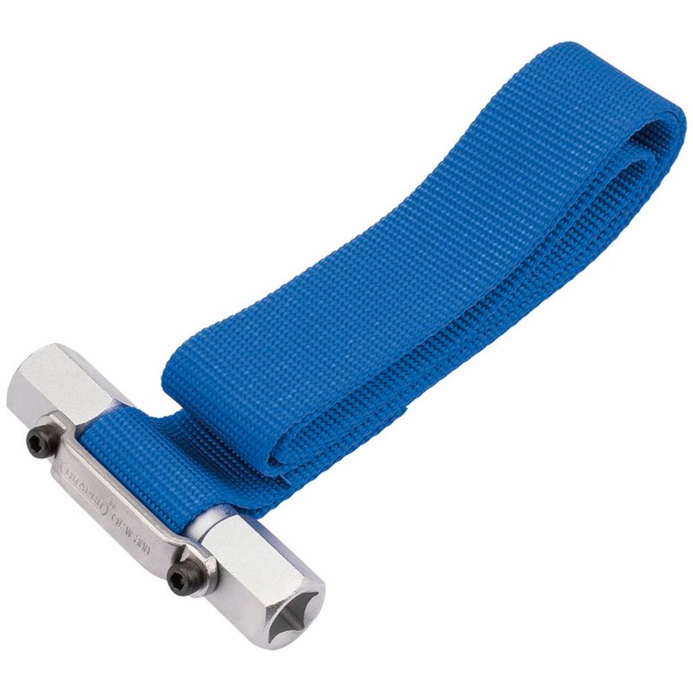 Draper OIL FILTER WRENCH (300MM CAP) 56137 Oil Filter Strap Wrench, 280mm