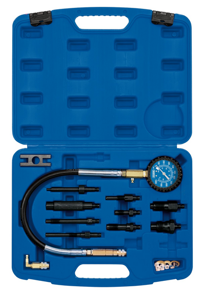 Draper DIESEL ENGINE COMP.TESTER 35878 Diesel Compression Test Kit (12 Piece)