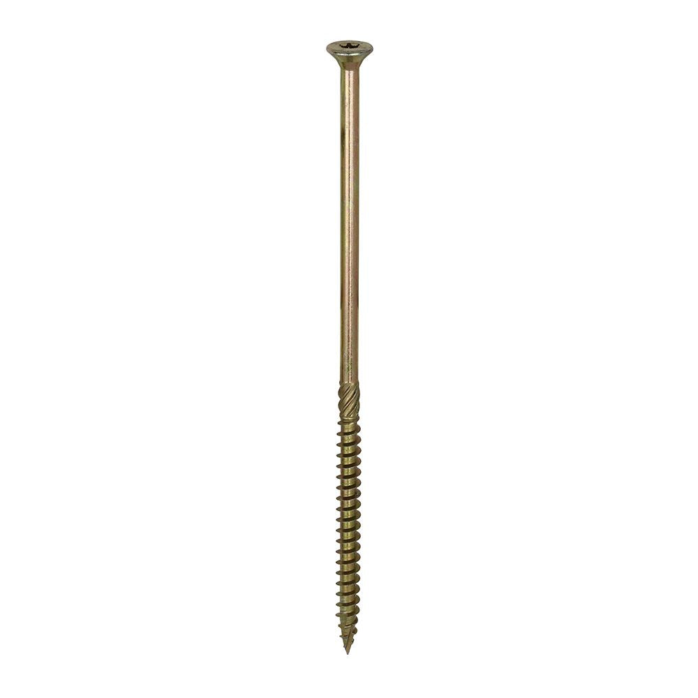 TIMCO C2 Clamp-Fix TX40 CSK ZYP 8.0 x 200 Gold Pack 50