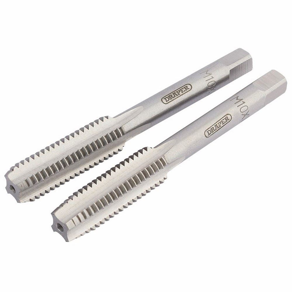 Draper M10X1.5 TAPER & PLUG TAP SET 83801 Taper and Plug Hand Taps