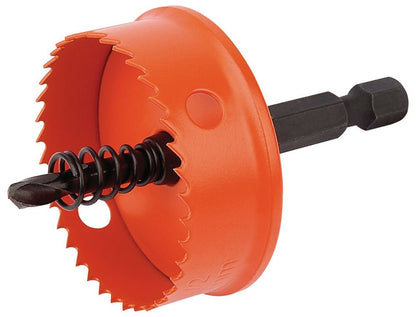 Draper HEX SH.HSS BI-METAL H.SAW 38MM 34989 34989 Bi-Metal Hole Saws with Integrated Arbor