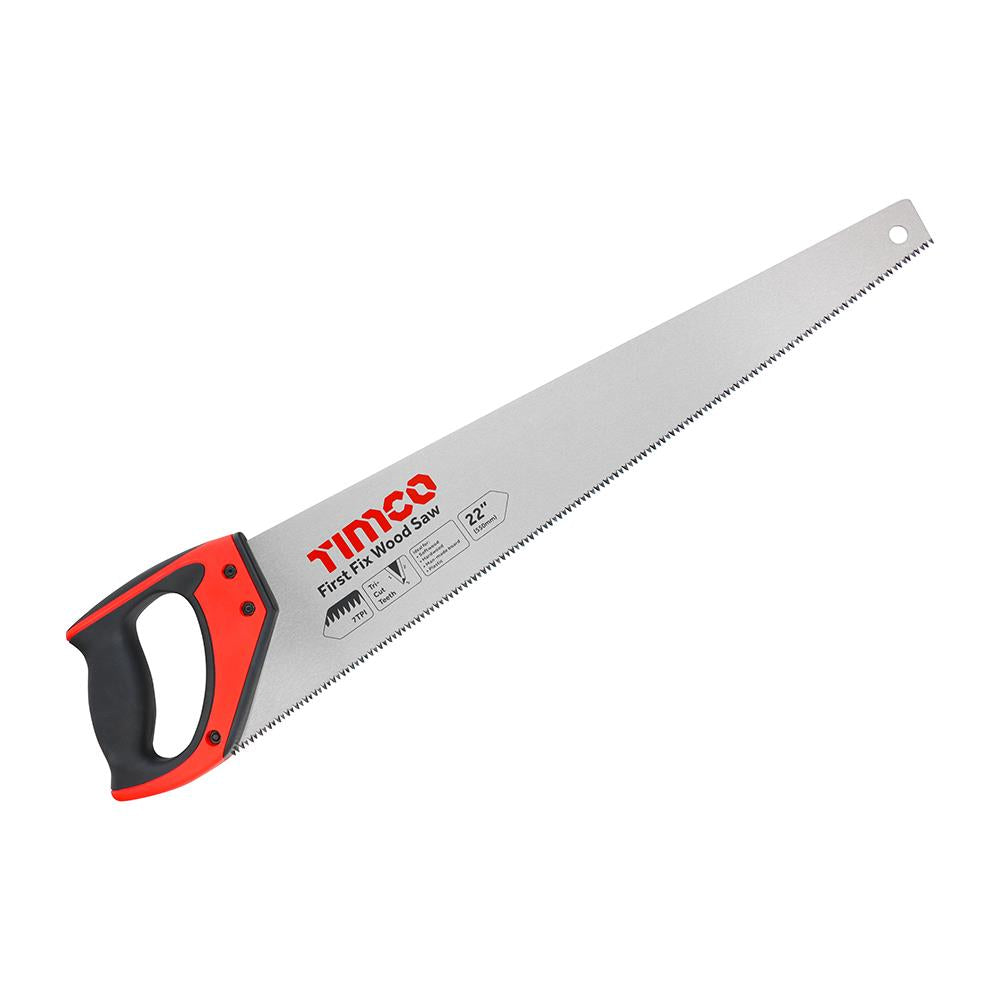 MOQ - TIMCO First Fix Wood Saw 22" Pack 1