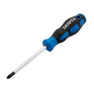 Draper NO.2 X 100MM PZ TYPE S/DRIVER 48928 Soft Grip PZ TYPE Screwdrivers