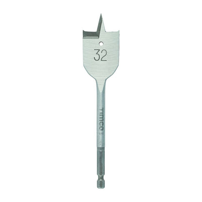 TIMCO Flat Wood Bit 32.0 x 152 Pack 1