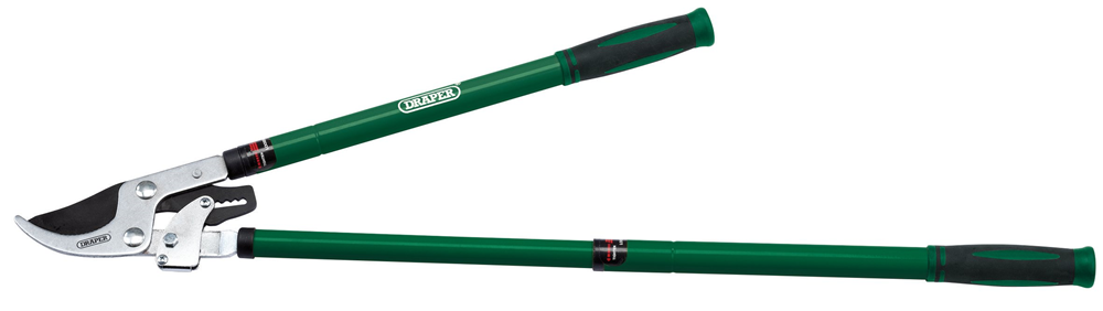 Draper HD BYPASS RATCHET TEL. LOPPERS 36833 Telescopic Ratchet Action Bypass Loppers with Steel Handles