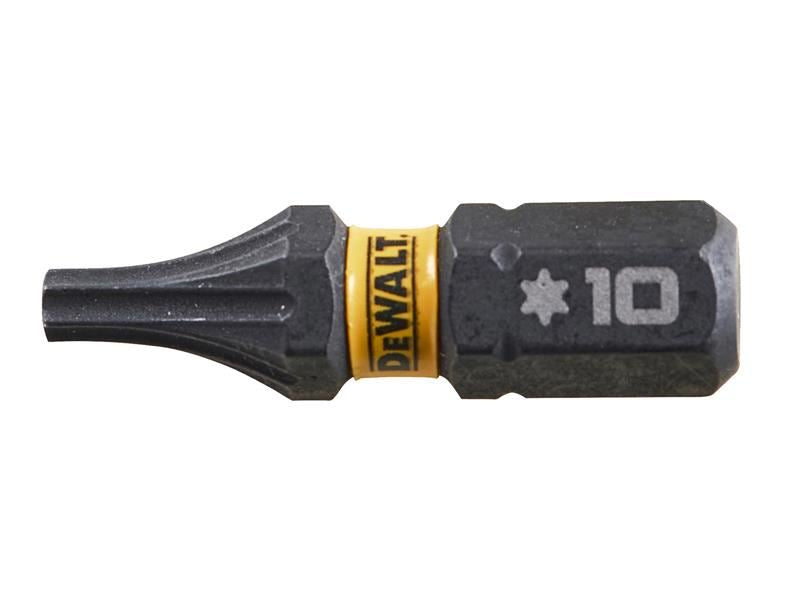 DeWalt Power Tools EXTREME FlexTORQ Bits T10 x 25mm (Pack 5)