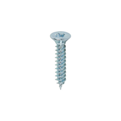 TIMCO Twin Woodscrew PZ1 CSK Zinc 4 x 5/8 Silver Pack 200