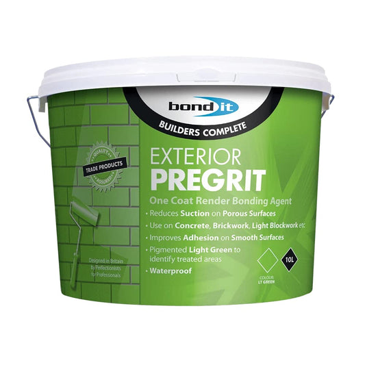 Bond It Exterior Pregrit Bonding Agent for Render Pale Green 10L