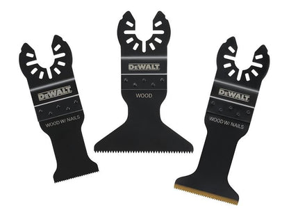 DeWalt Power Tools DT20760 Oscillating Blade Set, 3 Piece